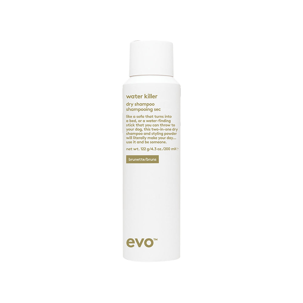 evo - water killer brunette dry shampoo 122g