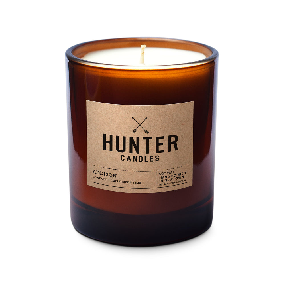 Hunter Candles - ADDISON - Lavender & Cucumber & Sage