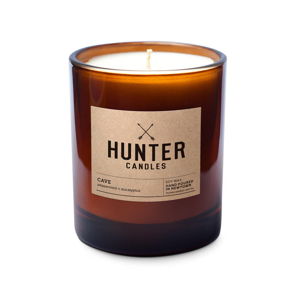 Hunter Candles - CAVE - Peppermint & Eucalyptus