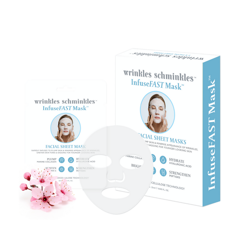InfuseFast Facial Sheet Mask - 5 Pack