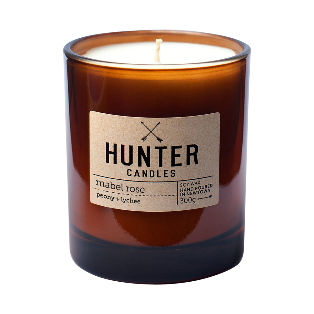 Hunter Candles - MABEL ROSE - Peony & Lychee